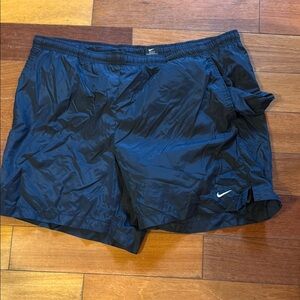 Nike Navy Blue Swim Trunks- Barely worn! Vintage! Very good condition!